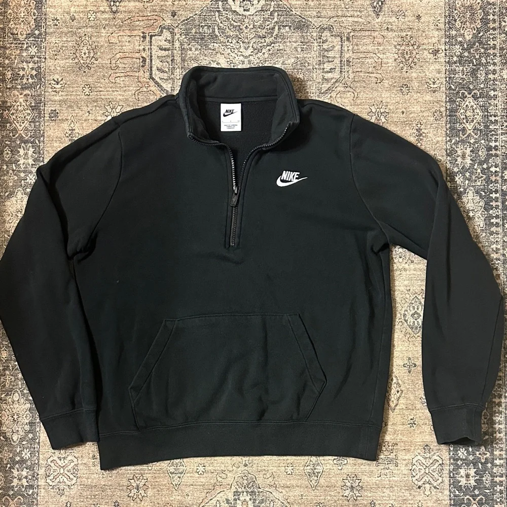 Nike Women’s Black Zip-Up Sweatshirt - Picture 5 of 5
